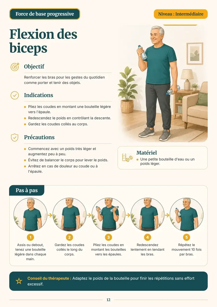 Exercice de récupération