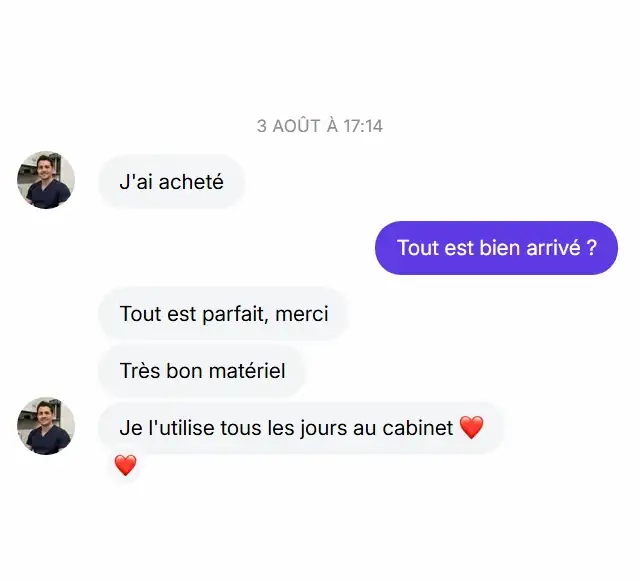 Témoignage d'un kinésithérapeute